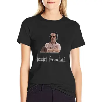 Футболка Team Kendall Succession, одежда kawaii, футболка с аниме, весенняя одежда для женщин 2023 г.