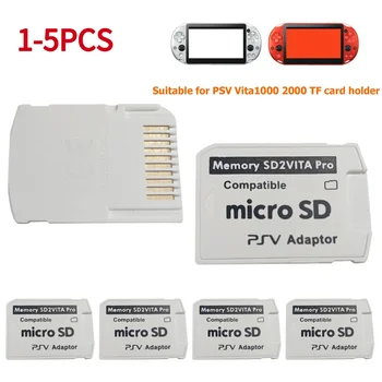 1-5ШТ V5.0 SD2VITA PSVita Карта памяти Micro для PS Vita SD Игровая карта 1000/2000 Слот для SD-карты Адаптер 3.60 Системная SD-карта