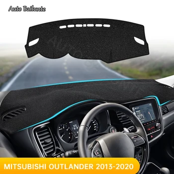 Для Mitsubishi Outlander 3 2013 - 2016 2017 2018 2019 2020 Коврик для приборной панели автомобиля, Солнцезащитный Козырек, Аксессуары для Защиты от Ультрафиолета