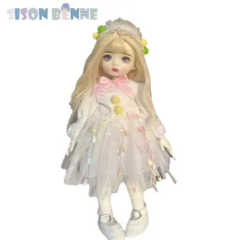 Милая кукла-девочка SISON BENNE высотой 12 дюймов с модельными туфлями, полный набор готовых детских игрушек
