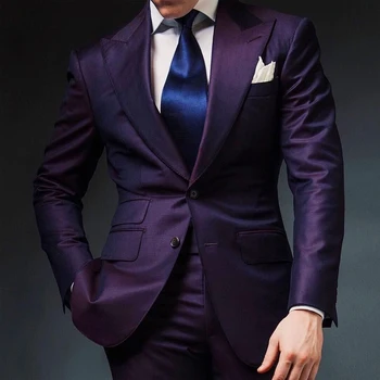 Мужской костюм 2023, Элегантный и роскошный, Однобортный, Подходит для делового офиса, свадьбы Женихов, вечеринок.