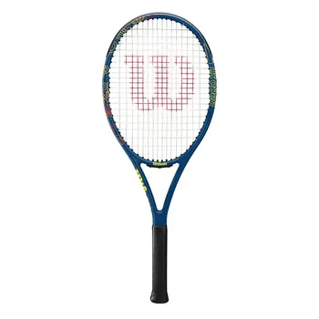 Теннисная ракетка для взрослых US Open GS 105 дюймов - синяя, размер рукоятки 3-4 3/8 дюйма, с натягом 10,76 унции